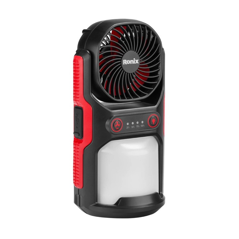 نورافکن دستی رونیکس مدل FanPro rh-4210 با نور مهتابی