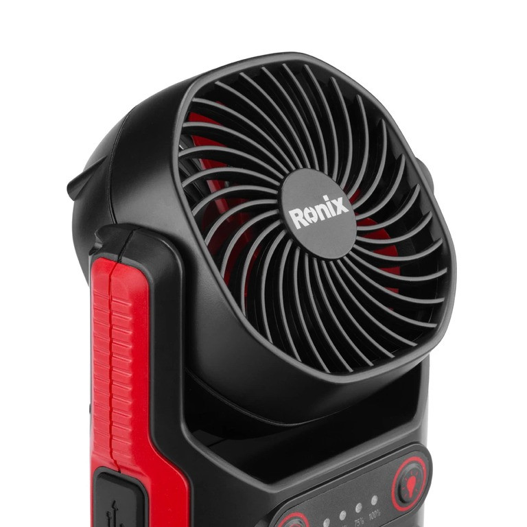 نورافکن دستی رونیکس مدل FanPro rh-4210 با نور مهتابی