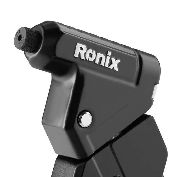 انبر پرچ ۳۶۰ درجه رونیکس مدل RH-1611 سایز 2.4-3.2-4.0-4.8 میلیمتری